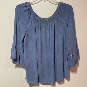 Spease Woman’s Top L Light Blue
